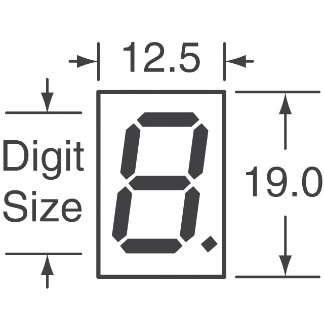 LA-601BB Rohm Semiconductor  Modules d'affichage - Caractères et chiffres à LED